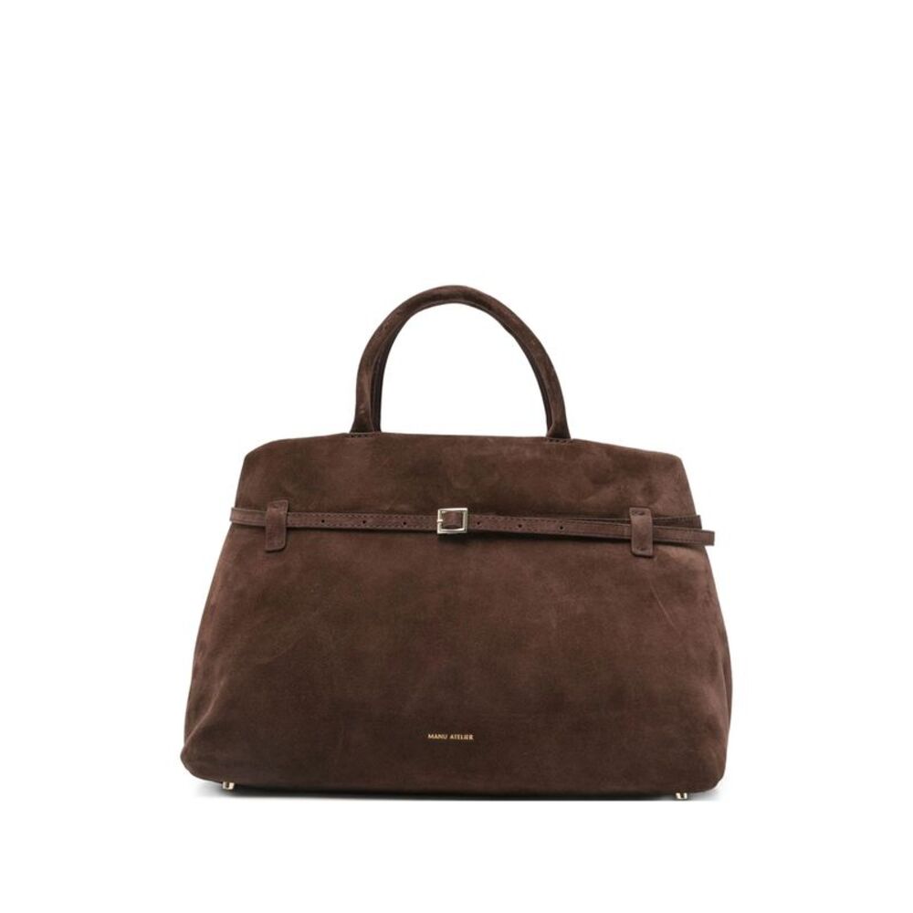 Manu Atelier Brown Tote Bags Women